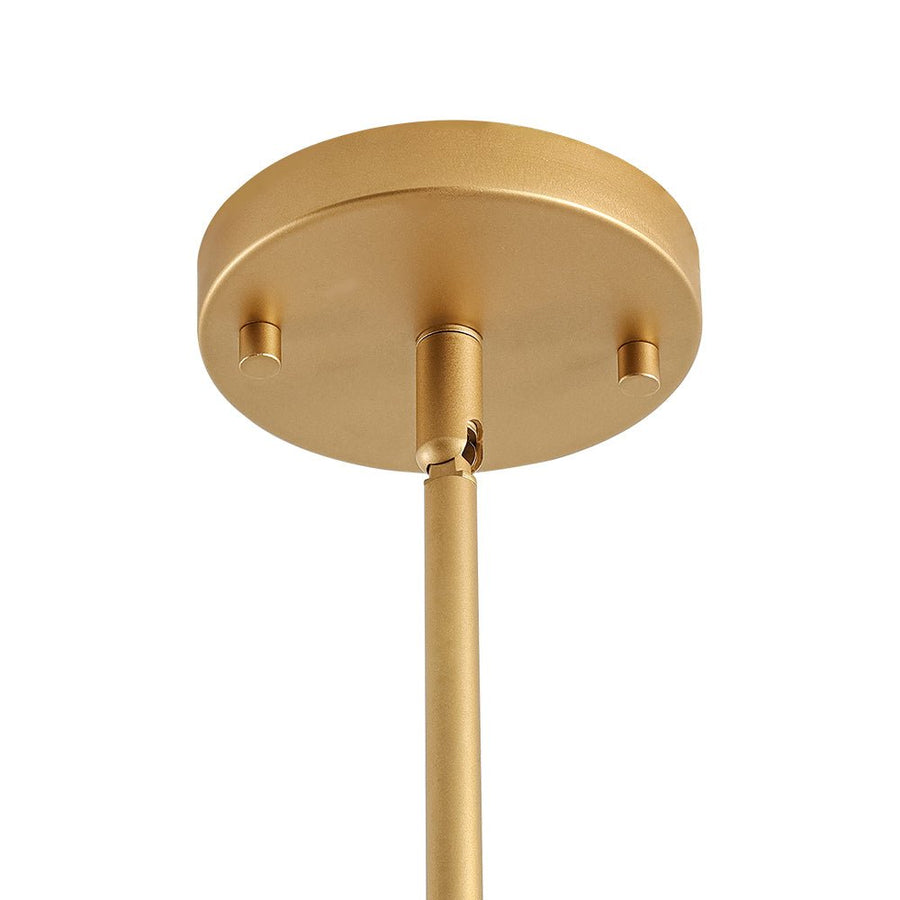 Farmhouze Light - Scandinavian 4 - Light Milky Glass Saucer Sputnik Chandelier - Chandelier - Ribbed Glass - 