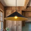 Load image into Gallery viewer, Farmhouze Light - Scandinavian Oversized Iron Shallow Dome Pendant Light - Chandelier - S - 23.6 in - 

