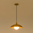 Load image into Gallery viewer, Farmhouze Light-Shaker Farmhouse 1-Light Brass Metal Dome Kitchen Pendant-Pendant-2 Packs-
