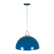 Load image into Gallery viewer, Farmhouze Light-Shaker Minimalist 1-Light Iron Dome Kitchen Pendant-Pendant-Blue-
