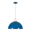 Load image into Gallery viewer, Farmhouze Light-Shaker Minimalist 1-Light Iron Dome Kitchen Pendant-Pendant-Blue-

