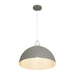 Load image into Gallery viewer, Farmhouze Light-Shaker Minimalist 1-Light Iron Dome Kitchen Pendant-Pendant-Gray-
