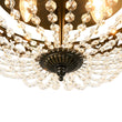 Load image into Gallery viewer, Farmhouze Light-Spanish Bronze Round Cascaded Crystal Cage Ceiling Light-Ceiling Light-Dark Bronze-

