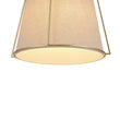 Load image into Gallery viewer, Farmhouze Light-Spanish Farmhouse 4-Light Drum Beige Linen Lantern Pendant-Chandelier-19.7 in-
