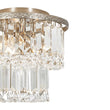 Load image into Gallery viewer, Farmhouze Light - Sparkle Round Tiered Tassel Crystal Semi Flush Mount - Chandelier - 9.8 in - 
