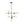 Load image into Gallery viewer, Farmhouze Light - Statement Celestial Milky Glass Globe Tiered Sputnik Chandelier - Ceiling Light - Black - 
