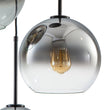 Load image into Gallery viewer, Farmhouze Light - Stylish 3 - Light Gradient Glass Globe Pendant Light - Chandelier - Gold Tone - 
