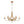 Load image into Gallery viewer, Farmhouze Light - Traditional Luxury Brass 6 - Light Candle Chandelier - Chandelier - Brass - 
