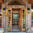 Load image into Gallery viewer, Farmhouze Light-Vintage 1-Light Black Cabin Wall Lantern Outdoor Sconce-Wall Sconce-2 Packs-
