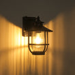 Load image into Gallery viewer, Farmhouze Light-Vintage 1-Light Black Cabin Wall Lantern Outdoor Sconce-Wall Sconce-2 Packs-
