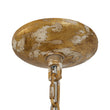 Load image into Gallery viewer, Farmhouze Light - Vintage 1 - Light Gold Green Patina Metal Dome Pendant - Chandelier - 15.7 in - 
