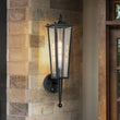 Load image into Gallery viewer, Farmhouze Light-Vintage Black Castle Cage Wall Lantern Outdoor Sconce-Wall Sconce-1 Pack-
