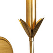 Load image into Gallery viewer, Farmhouze Light-Vintage Brass Candle Style 1-Light White Fabric Wall Sconce-Wall Sconce-1 Pack-
