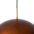 Load image into Gallery viewer, Farmhouze Light - Vintage Copper Style Oversized Metal Dome Pendant Light - Chandelier - 23in - 

