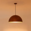 Load image into Gallery viewer, Farmhouze Light - Vintage Copper Style Oversized Metal Dome Pendant Light - Chandelier - 23in - 
