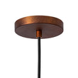 Load image into Gallery viewer, Farmhouze Light - Vintage Copper Style Oversized Metal Dome Pendant Light - Chandelier - 23in - 
