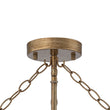 Load image into Gallery viewer, Farmhouze Light-Vintage Distressed Bronze Round Crystal Cage Ceiling Light-Ceiling Light-Bronze-
