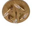 Load image into Gallery viewer, Farmhouze Light-Vintage Distressed Bronze Round Crystal Cage Flush Mount Light-Ceiling Light-Bronze-
