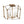 Load image into Gallery viewer, Farmhouze Light - Vintage Elegant 4 - Light Candle Style Square Cage Semi Flush - Ceiling Light - Black - 
