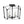 Load image into Gallery viewer, Farmhouze Light - Vintage Elegant 4 - Light Candle Style Square Cage Semi Flush - Ceiling Light - Black - 
