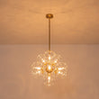 Load image into Gallery viewer, Farmhouze Light-Vintage Glam 10-Light Amber Glass Globe Bubble Chandelier-Chandelier-Clear Glass-
