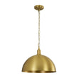 Load image into Gallery viewer, Farmhouze Light - Vintage Gold Oversized Metal Dome Kitchen Pendant Light - Pendant - 15 in - 

