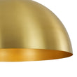 Load image into Gallery viewer, Farmhouze Light - Vintage Gold Oversized Metal Dome Kitchen Pendant Light - Pendant - 15 in - 
