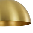Load image into Gallery viewer, Farmhouze Light - Vintage Gold Oversized Metal Dome Kitchen Pendant Light - Pendant - 15 in - 

