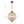 Load image into Gallery viewer, Farmhouze Light - Vintage Luxe Brass Crystal Orb Chandelier - Chandelier - 1 - Light - 
