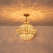 Load image into Gallery viewer, Farmhouze Light-Vintage Luxe Bronze Dazzling Crystal Orb Cage Chandelier-Chandelier-17.3 in-
