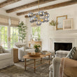 Load image into Gallery viewer, Farmhouze Light - Vintage Luxury Smoked Glass Globe Bubble Sputnik Chandelier - Chandelier - Brass - 
