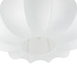Load image into Gallery viewer, Farmhouze Light-Vintage Round Pleated Cage White Silk Ceiling Light-Ceiling Light-19.7 in-
