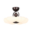 Load image into Gallery viewer, Farmhouze Light-Vintage White Flower Dimmable LED Ceiling Light-Ceiling Light-19.7 in-
