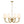Load image into Gallery viewer, Farmhouze Light-White Fabric Shade Brass 8-Light Candle Style Chandelier-Chandelier-Brass-
