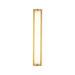 Load image into Gallery viewer, Farmhouze Light - White Glass Dimmable LED Brass Long Linear Vanity Wall Light - Wall Sconce - 26 in - 
