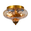 Load image into Gallery viewer, Farmhouse Glass Flush Mount Ceiling Light
