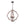 Load image into Gallery viewer, Farmhouse Rustic Round Lantern Pendant Light
