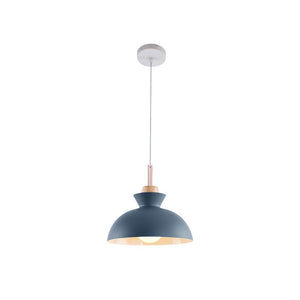 Farmhouze Light-1-Light Nordic Kitchen Metal Dome Pendant Light-Pendant-Blue-1-Light
