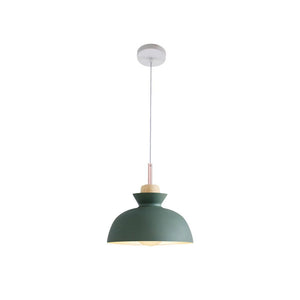 Farmhouze Light-1-Light Nordic Kitchen Metal Dome Pendant Light-Pendant-Green-1-Light