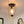 Load image into Gallery viewer, Farmhouze Light-1-Light Vintage Water Glass Flush Mount Ceiling Light-Ceiling Light-Black-
