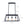 Load image into Gallery viewer, Farmhouze Light-3-light Lantern Black Rectangle Chandelier-Chandelier--
