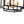 Load image into Gallery viewer, Farmhouze Light-4-Light Farmhouse Metal Square Cage Semi Flush Mount-Ceiling Light--
