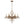 Load image into Gallery viewer, Farmhouze Light-6-Light Crystal Bead Vintage Metal Empire Candle Chandelier-Chandelier-6-Light-
