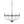 Load image into Gallery viewer, Farmhouze Light-6-Light Metal Candle Style Chandelier-Chandelier-Black-
