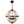 Load image into Gallery viewer, Farmhouze Light-Farmhouse Geometric Candle Chandelier-Chandelier-Black-6 bulbs
