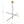 Load image into Gallery viewer, Farmhouze Light-Mid Century Hand-Blown Glass Sputnik Chandelier-Chandelier-4 bulbs-
