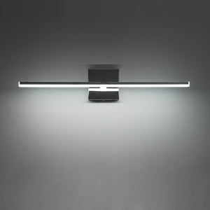 Farmhouze Light-Minimalist Chrome Dimmable LED Linear Vanity Light-Wall Sconce-Chrome-
