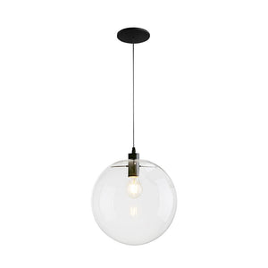 Farmhouze Light-Minimalist Glass Globe Pendant Light-Pendant-L-