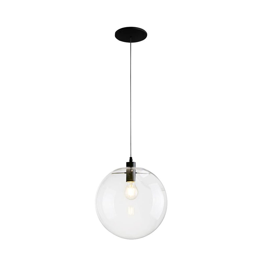 Farmhouze Light-Minimalist Glass Globe Pendant Light-Pendant-M-