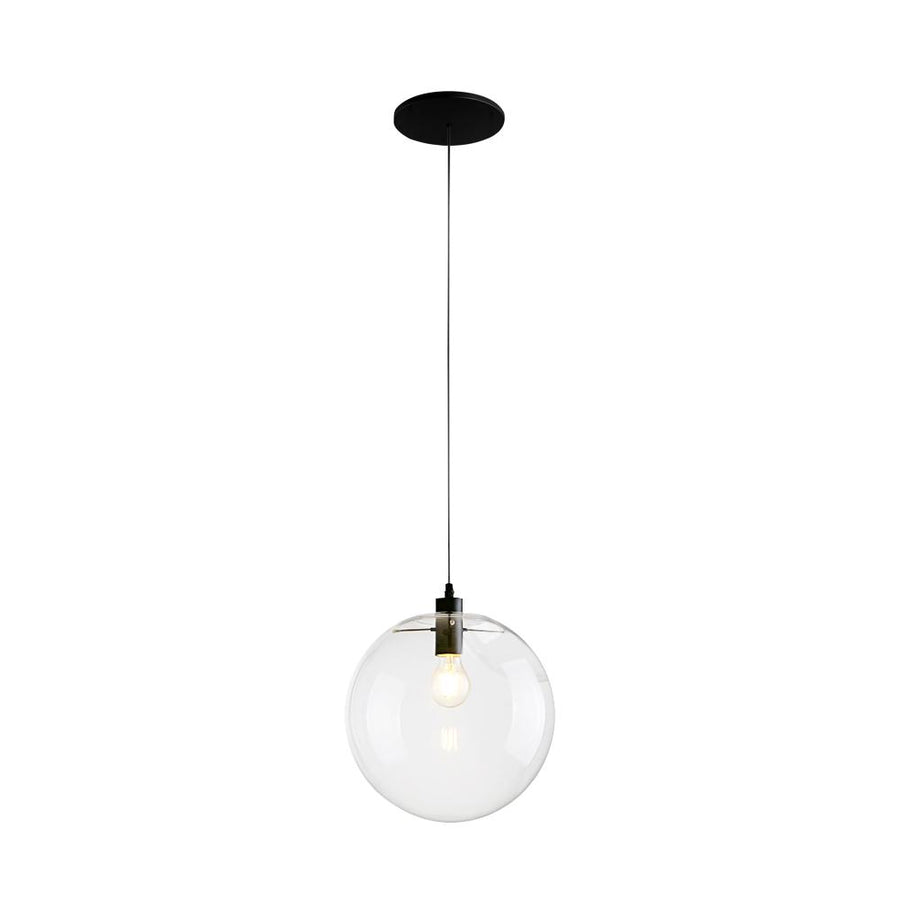 Farmhouze Light-Minimalist Glass Globe Pendant Light-Pendant-S-
